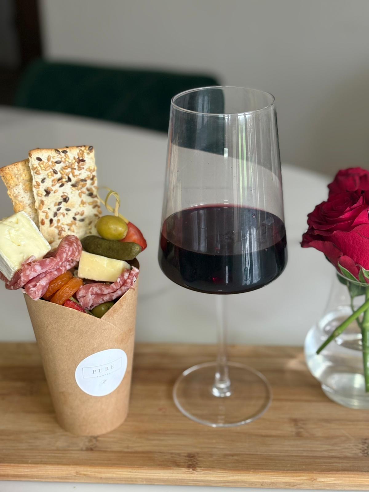 Pure Pamper grazing cup and drink